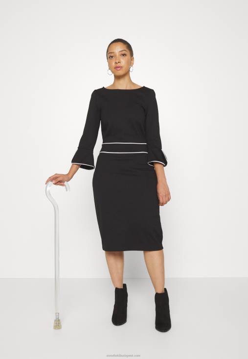 Anna Field nők váltóruha fekete RTVD218