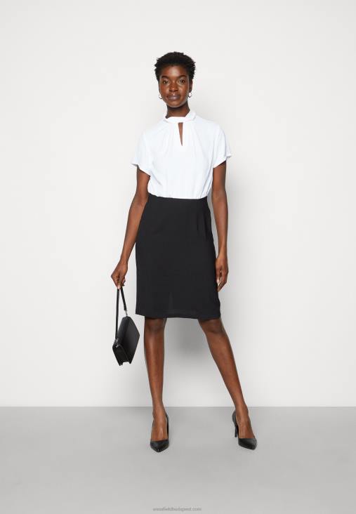 Anna Field nők váltóruha fekete/fehér RTVD200