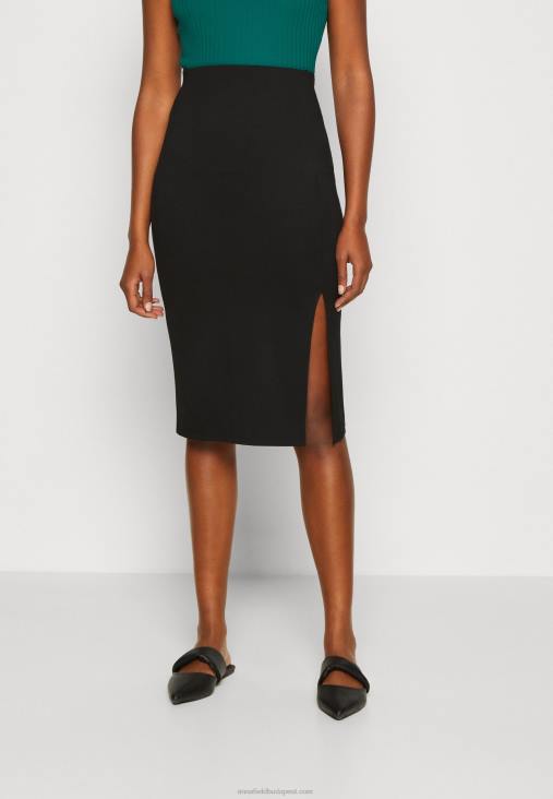 Anna Field nők ceruzaszoknya fekete RTVD797