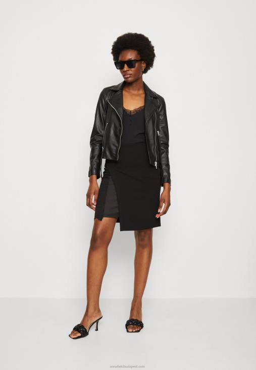 Anna Field nők ceruzaszoknya fekete RTVD799