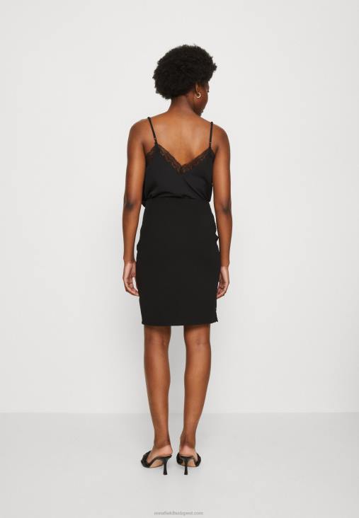 Anna Field nők ceruzaszoknya fekete RTVD799