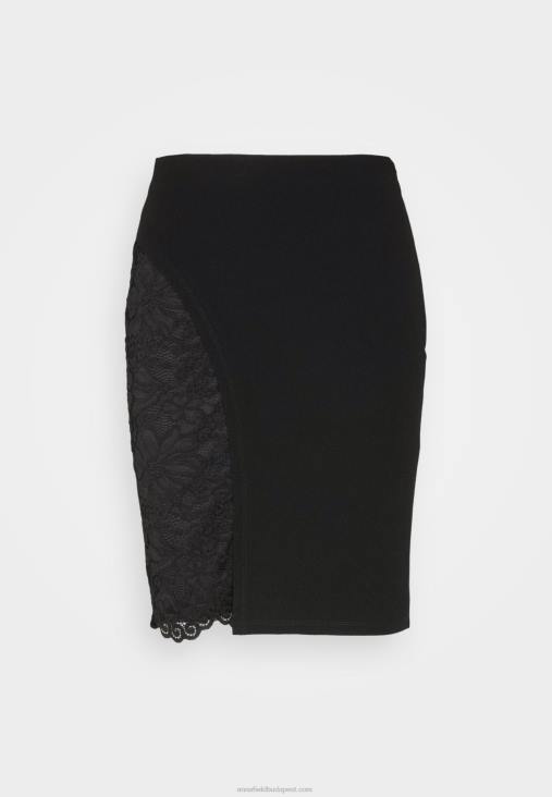 Anna Field nők ceruzaszoknya fekete RTVD799