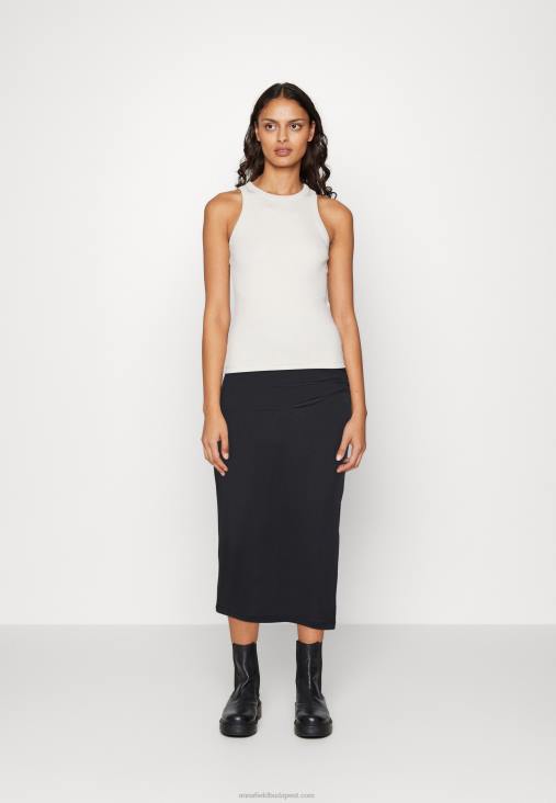Anna Field nők ceruzaszoknya fekete RTVD811