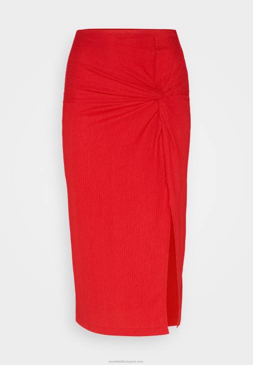 Anna Field nők ceruzaszoknya piros RTVD809