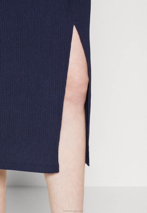 Anna Field nők ceruzaszoknya sötétkék RTVD810