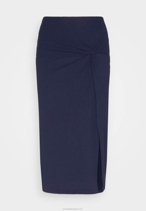 Anna Field nők ceruzaszoknya sötétkék RTVD810
