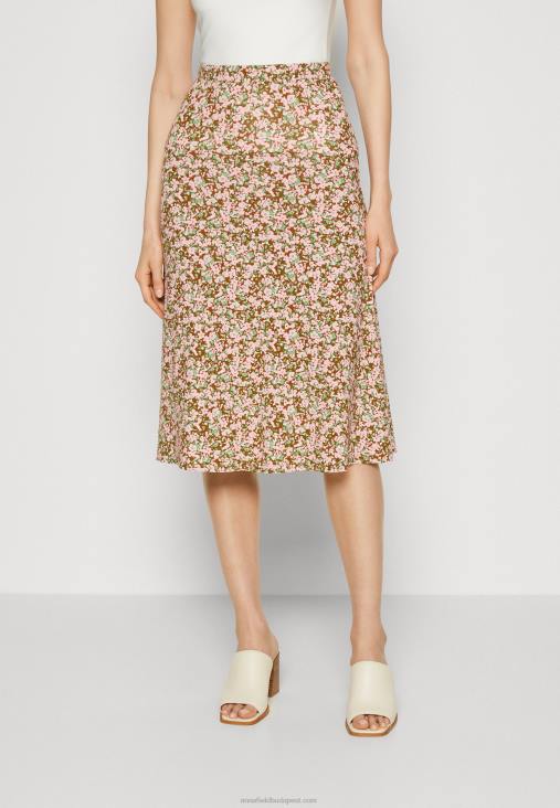 Anna Field nők egy vonalú szoknya többszínű RTVD786