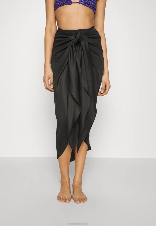 Anna Field nők geo print sarong 917 sokszínű bundszoknya 802 fekete RTVD815