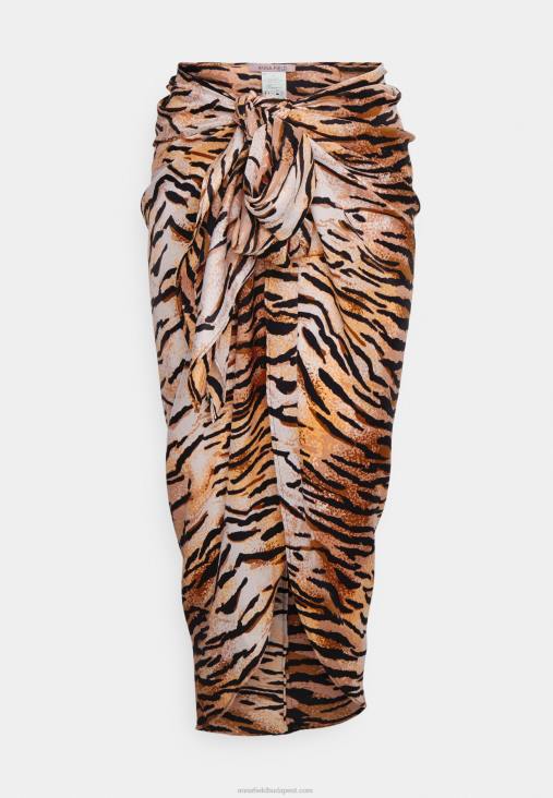 Anna Field nők geo print sarong 917 sokszínű pakolásszoknya sokszínű RTVD812