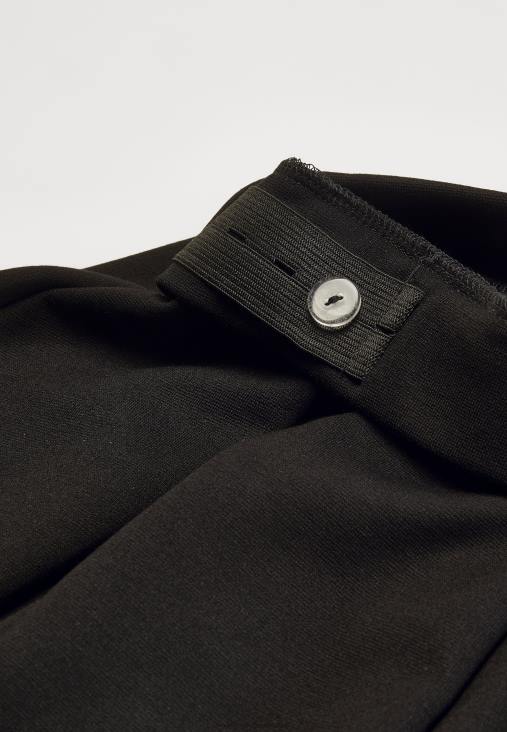 Anna Field nők redős szoknya fekete RTVD779