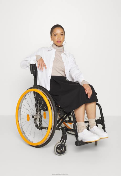 Anna Field nők redős szoknya fekete RTVD779