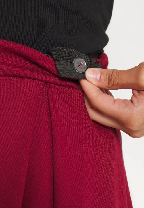 Anna Field nők redős szoknya piros RTVD780