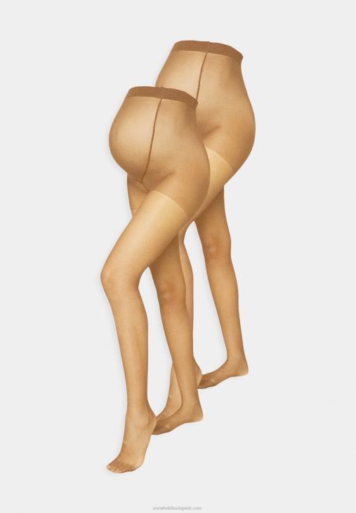 Anna Field nők 20 den 2 csomagos harisnya teve RTVD1102