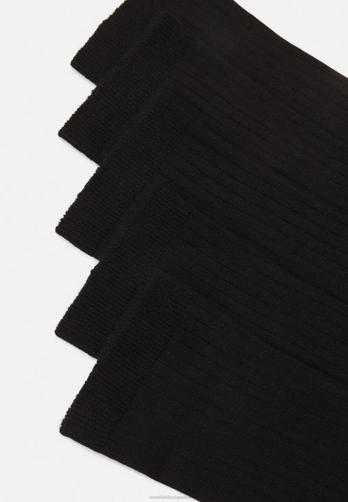 Anna Field nők 5 csomag fekete zokni RTVD1143