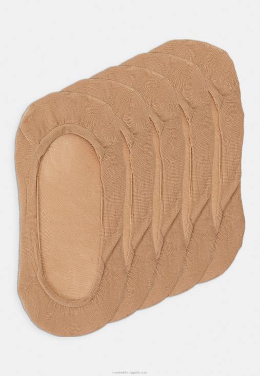 Anna Field nők 5 csomagos edzőzokni meztelenül RTVD1157