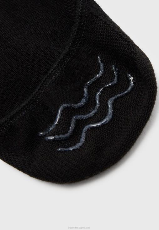 Anna Field nők 8 csomagos edzőzokni fekete RTVD1154