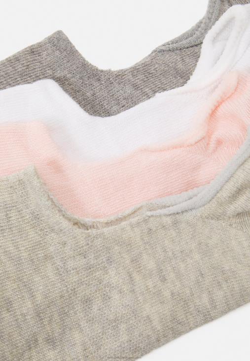 Anna Field nők 8 csomagos edzőzokni rózsaszín, fehér, szürke RTVD1153